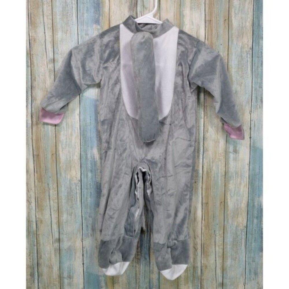 RUBIES Baby 6-12M Elephant Halloween Costume Trunk Tail Dress Up Pretend
